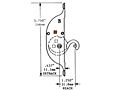 Latch (S1250-2-437)