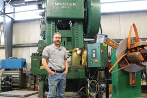 Norse Adds 110-Ton Minster Press