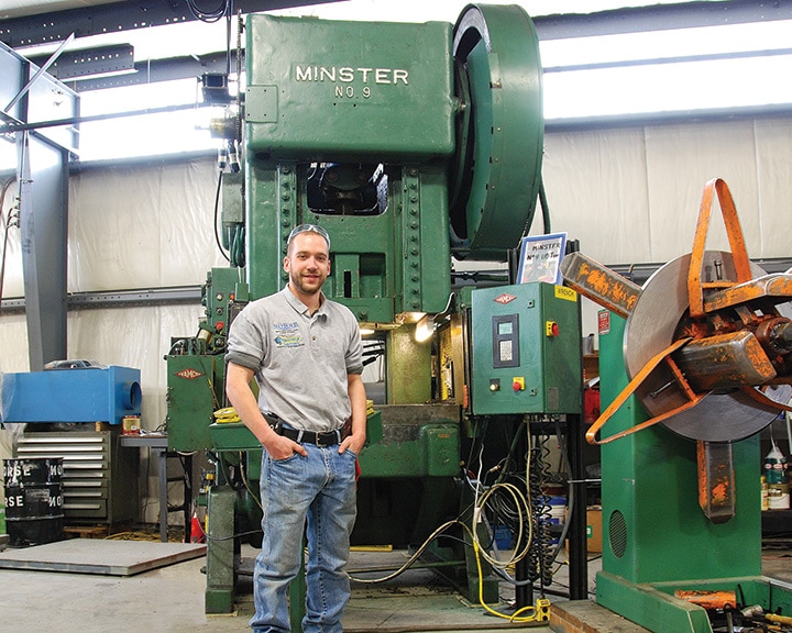 Norse Adds 110-Ton Minster Press